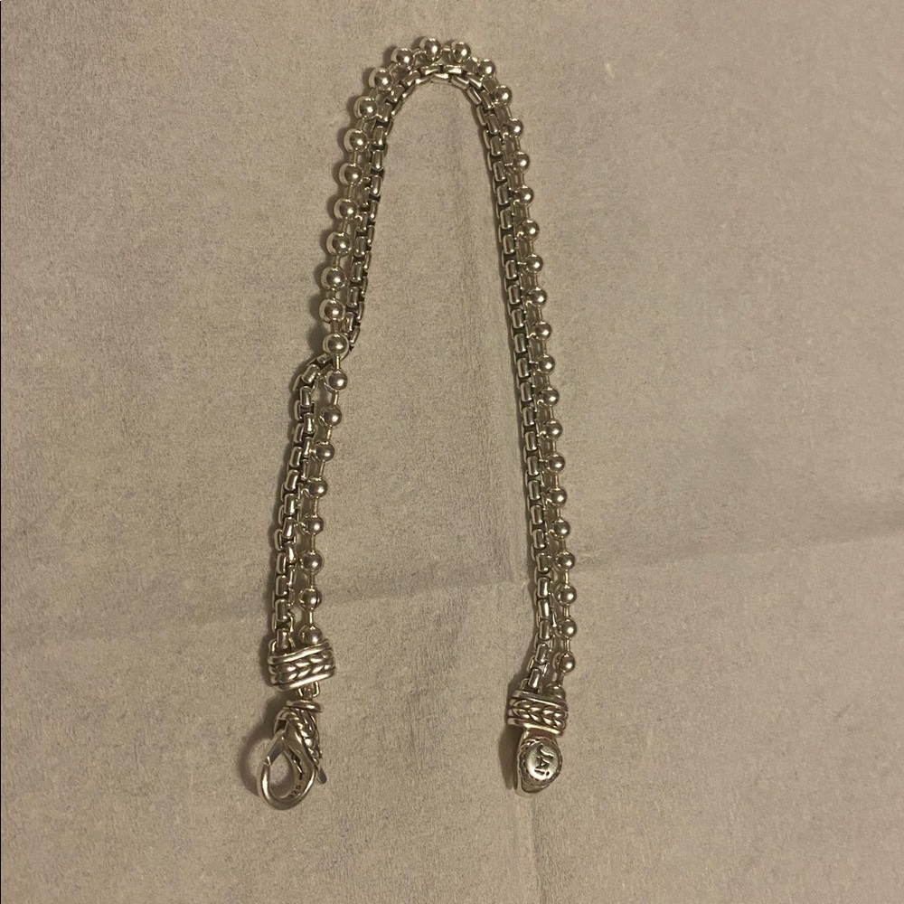 Jai box and bead chain bracelet